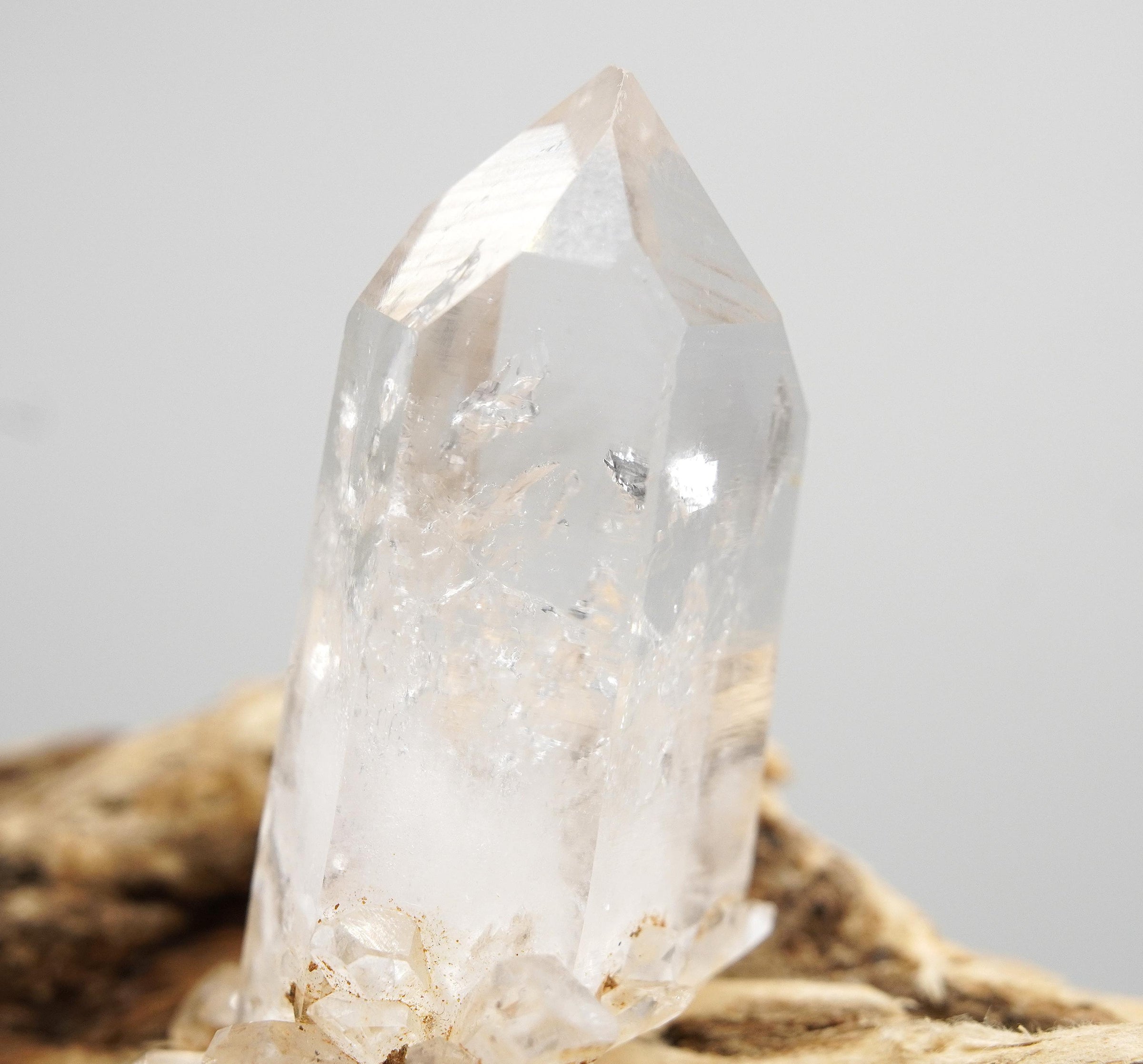 Brandberg Enhydro Star Cluster: Ethically Mined Natural Quartz