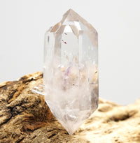 Brandberg Harlequin Twin Crystal: Ethically Hand-Mined Natural Raw Crystal