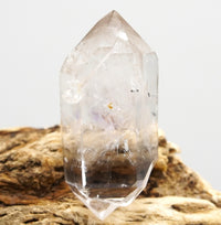 Brandberg Harlequin Twin Crystal: Ethically Hand-Mined Natural Raw Crystal