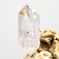 Brandberg Harlequin Twin Crystal: Ethically Hand-Mined Natural Raw Crystal
