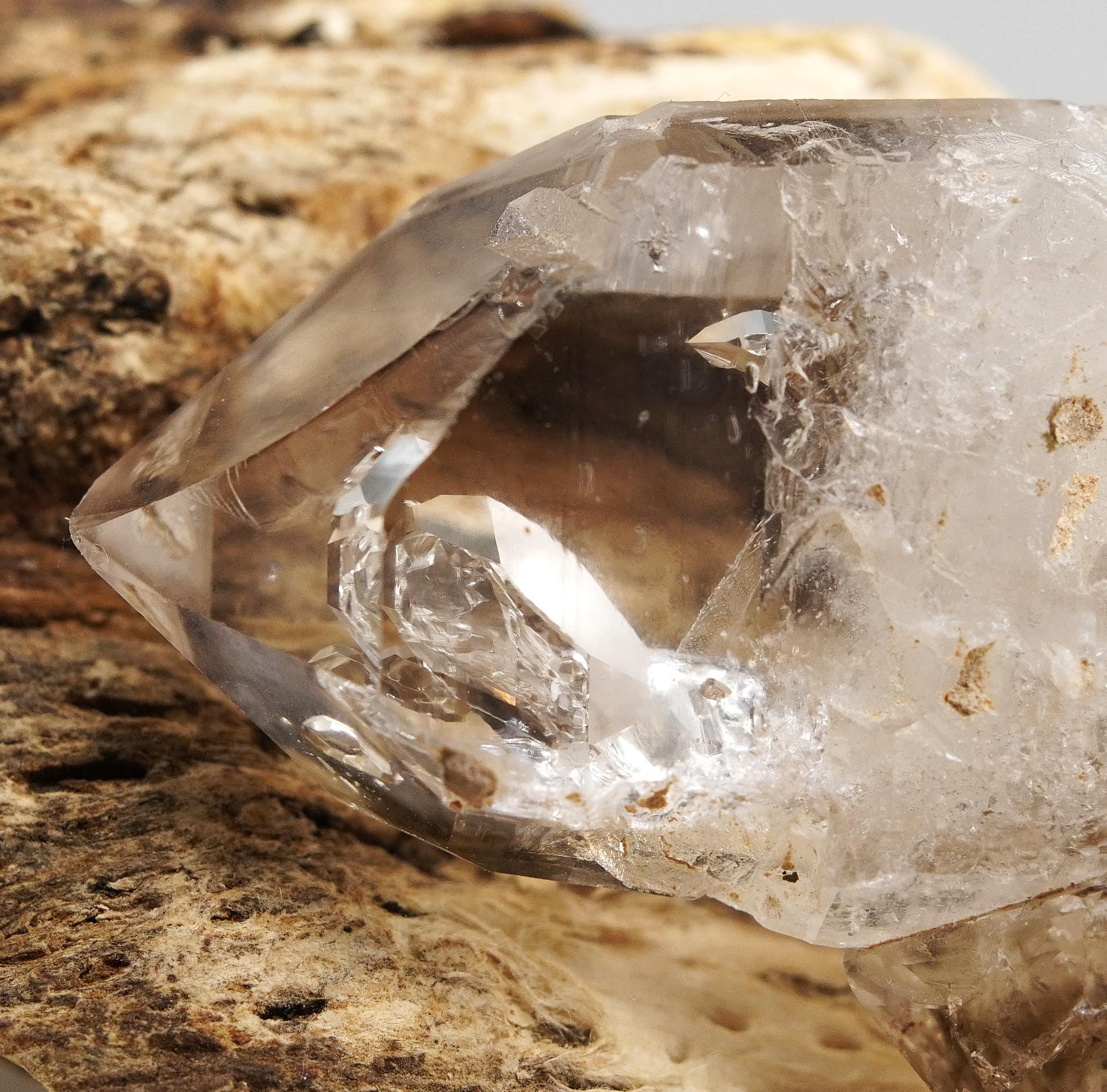 Omapeleki Brandberg Manifestation Crystal: Ethically Mined Smoky Quartz