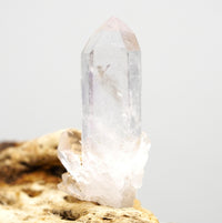 Brandberg Quartz on Mini Cluster: Ethically Hand-Mined Raw Crystal