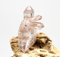 Brandberg Harlequin Self-Healed Generator Manifestation Quartz: Ethically Hand-Mined Raw Crystal