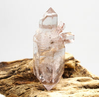 Brandberg Harlequin Self-Healed Generator Manifestation Quartz: Ethically Hand-Mined Raw Crystal