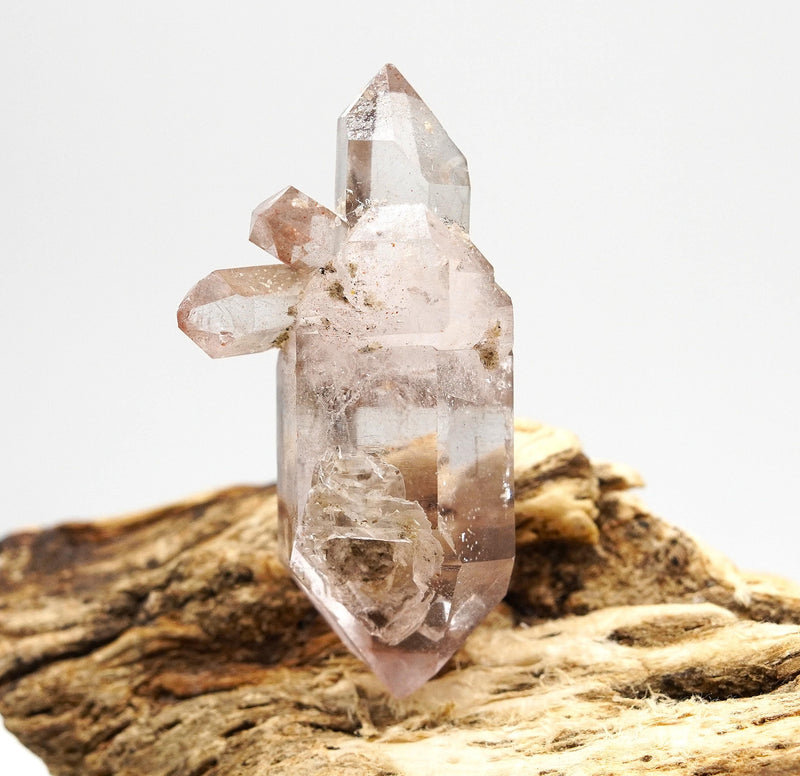 Brandberg Harlequin Self-Healed Generator Manifestation Quartz: Ethically Hand-Mined Raw Crystal