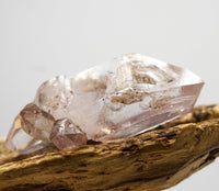 Brandberg Harlequin Self-Healed Generator Manifestation Quartz: Ethically Hand-Mined Raw Crystal