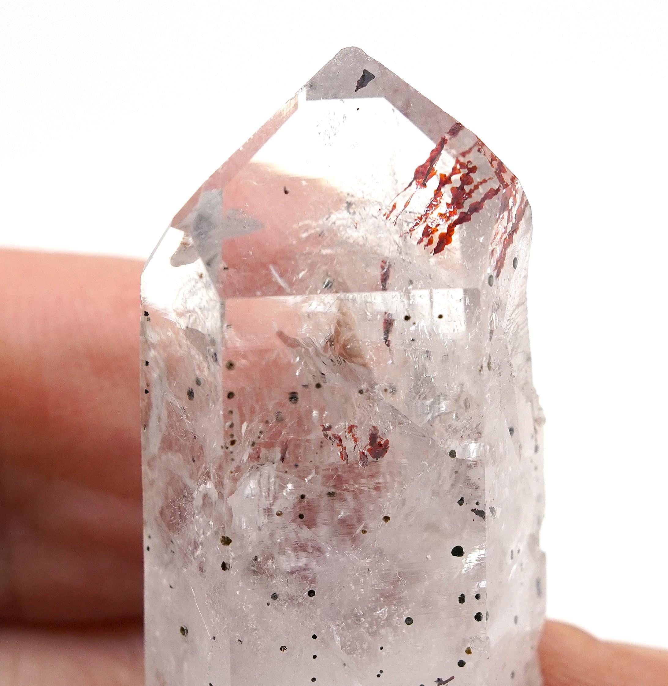 Brandberg Harlequin Dow Crystal: Ethically Hand-Mined Natural Raw Crystal