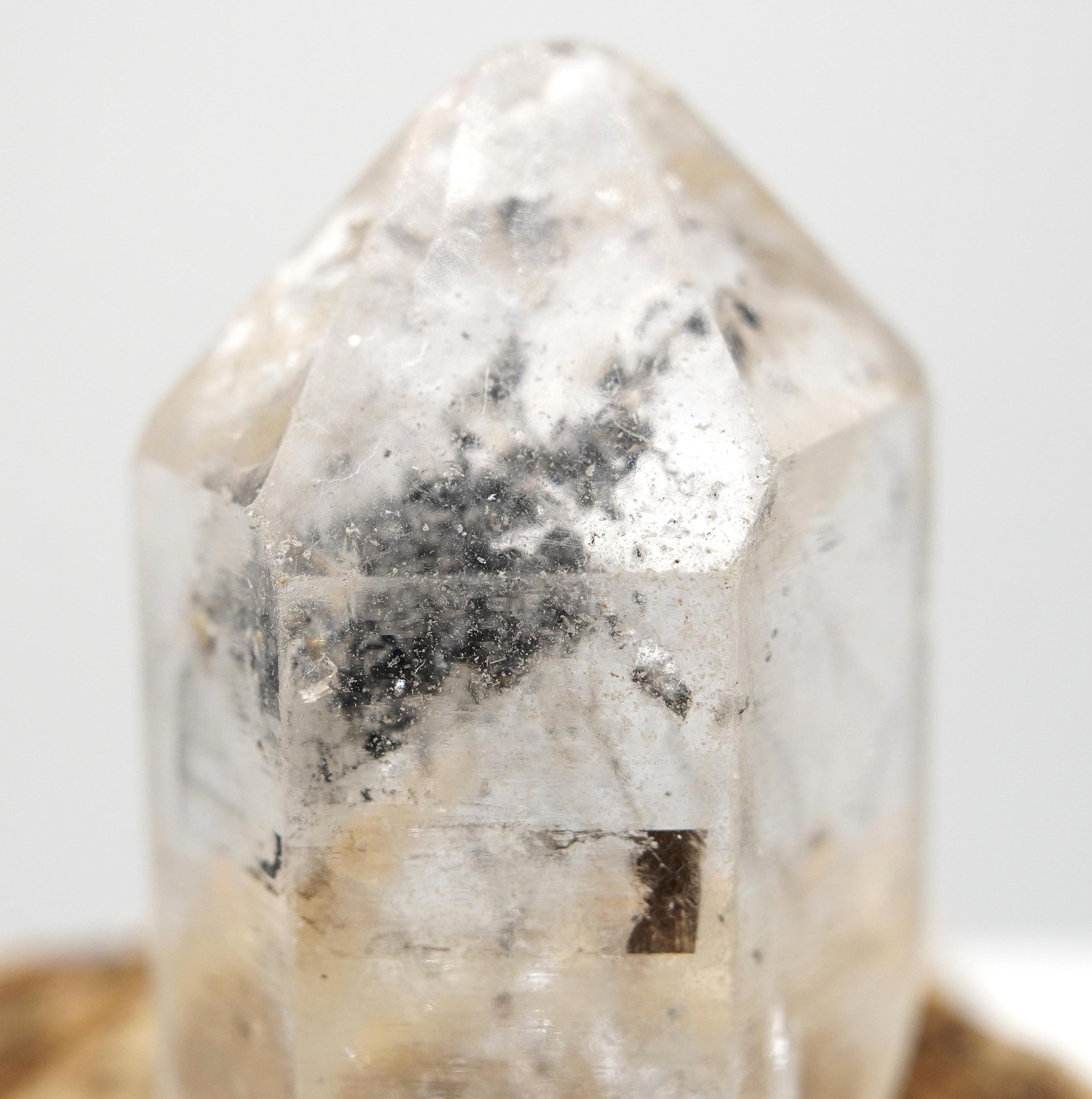 Tibetan DT Generator Rainbow Crystal: Ethically Mined Raw Natural Quartz