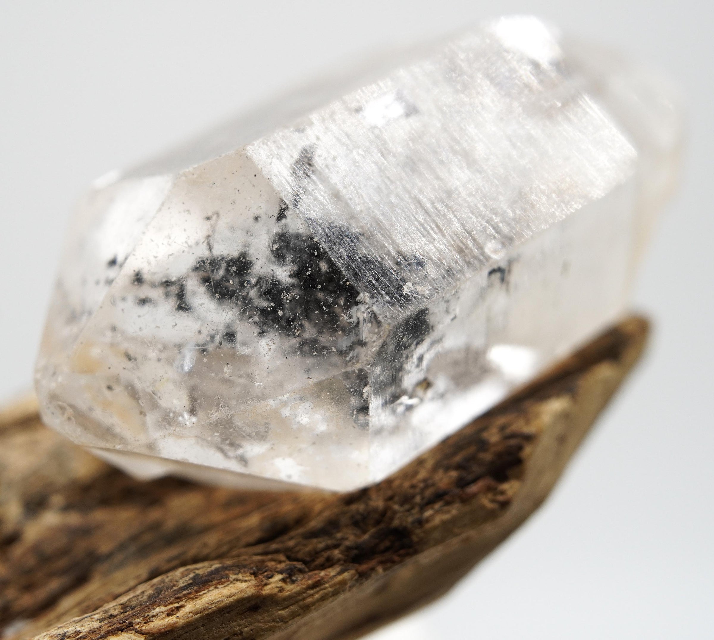 Tibetan DT Generator Rainbow Crystal: Ethically Mined Raw Natural Quartz