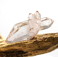 Brandberg Harlequin Self-Healed Generator Manifestation Quartz: Ethically Hand-Mined Raw Crystal
