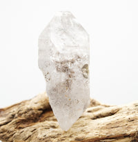 Tibetan DT Generator Black Bubble Enhydro: Ethically Mined Natural Quartz
