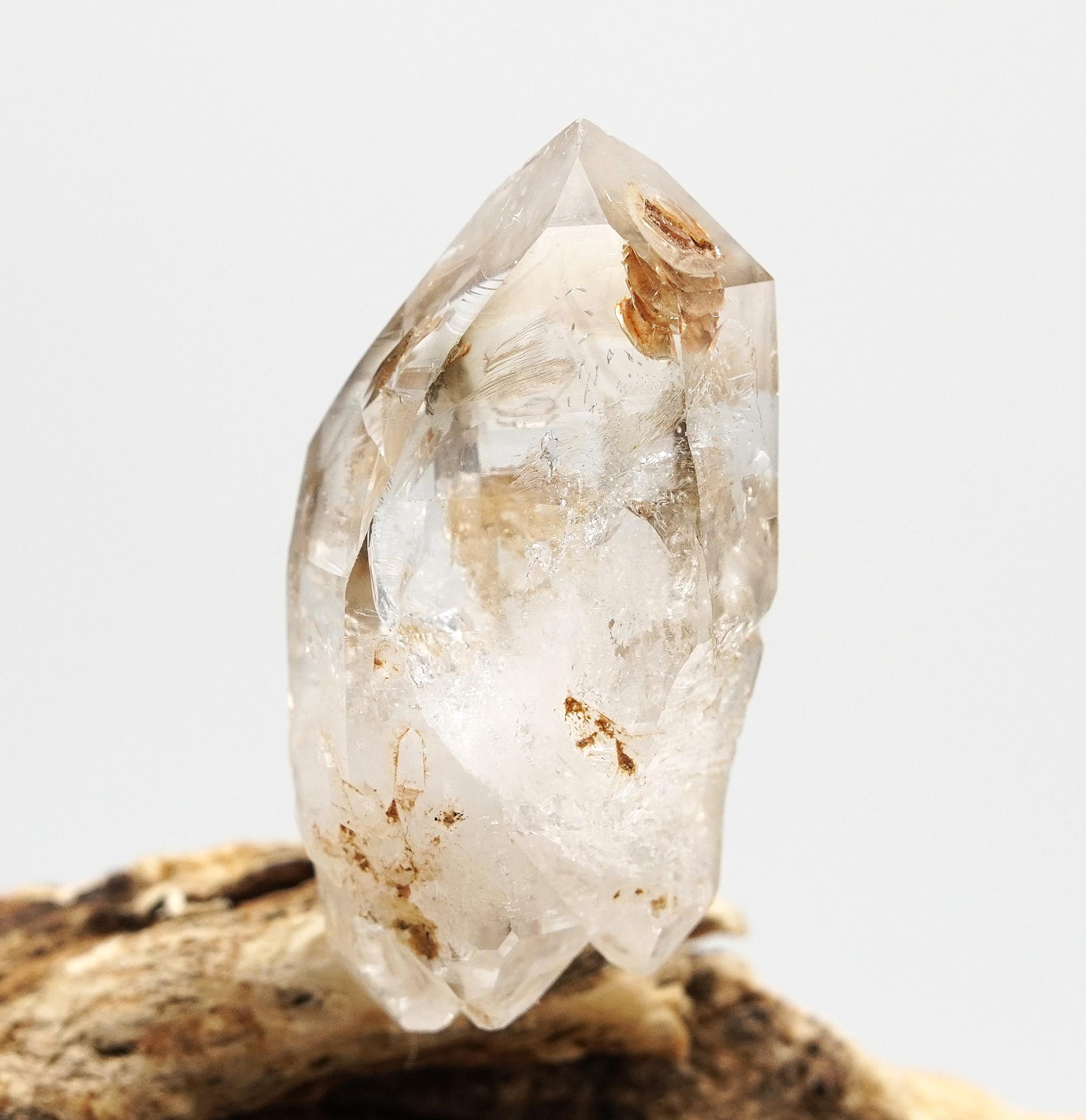 Omapeleki Brandberg Quartz: Hand-Mined Natural Smoky Quartz