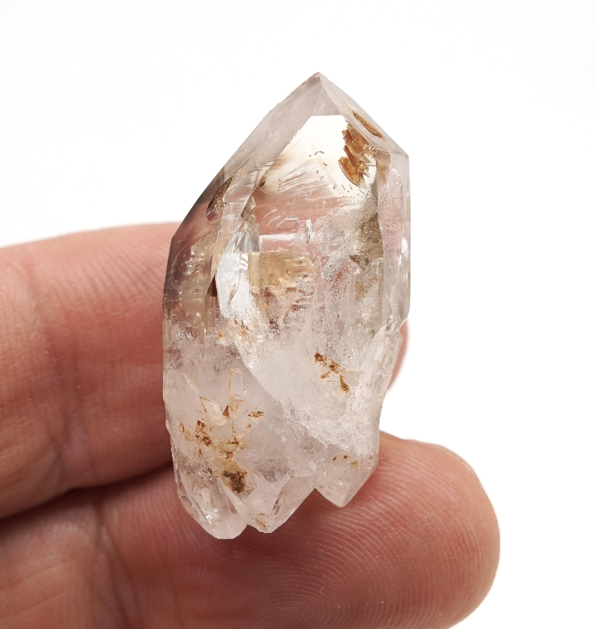 Omapeleki Brandberg Quartz: Hand-Mined Natural Smoky Quartz