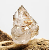 Omapeleki Brandberg Quartz Elestial: Hand-Mined Natural Smoky Quartz
