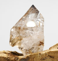 Omapeleki Brandberg Quartz Elestial: Hand-Mined Natural Smoky Quartz
