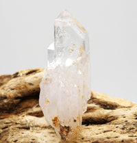 Omapeleki Brandberg Enhydro Isis Crystal: Hand-Mined Natural Quartz