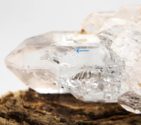 Omapeleki Brandberg Enhydro Isis Crystal: Hand-Mined Natural Quartz