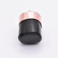 Handmade Black Tourmaline Hammered Copper Pendant