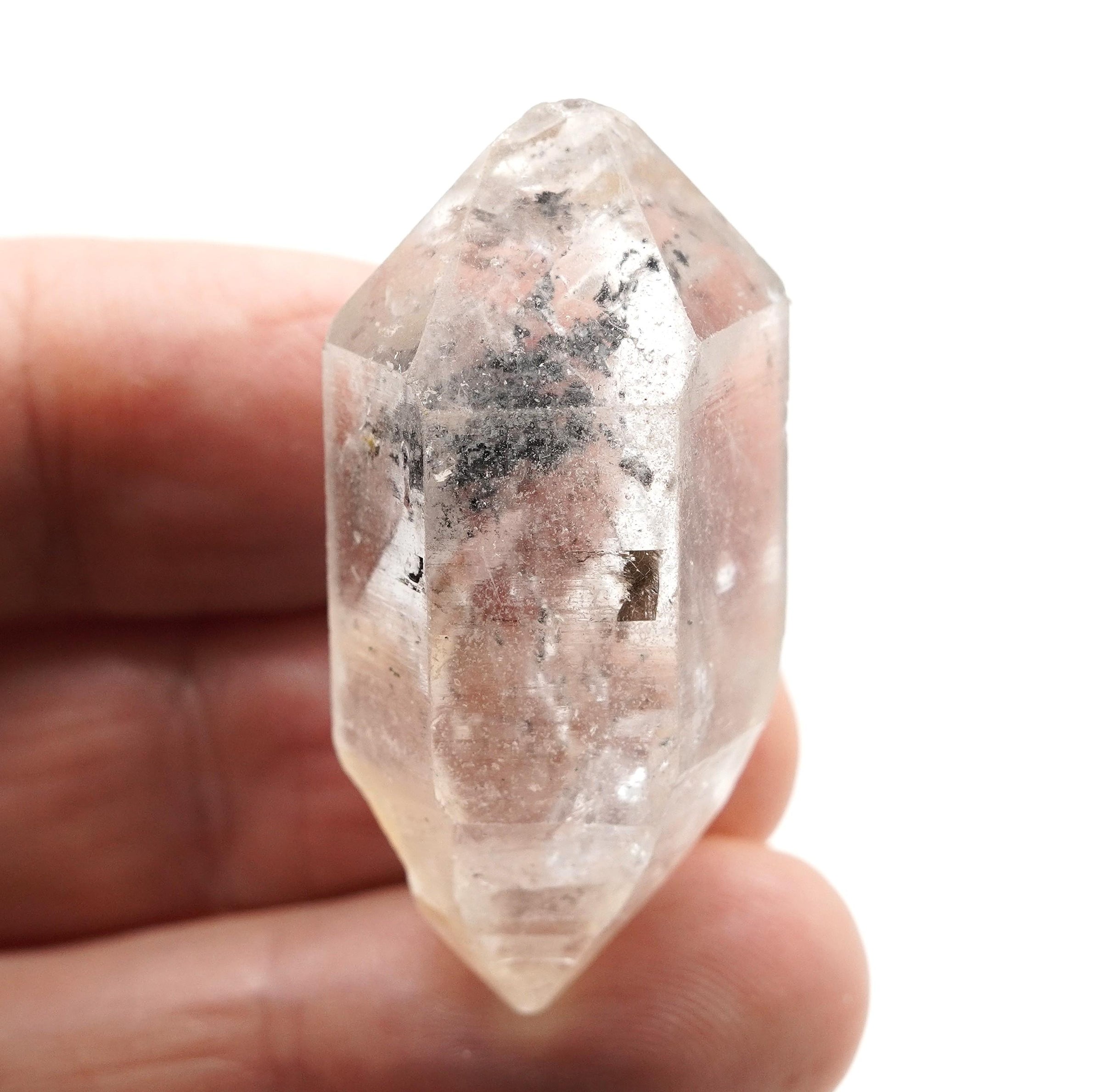 Tibetan DT Generator Rainbow Crystal: Ethically Mined Raw Natural Quartz