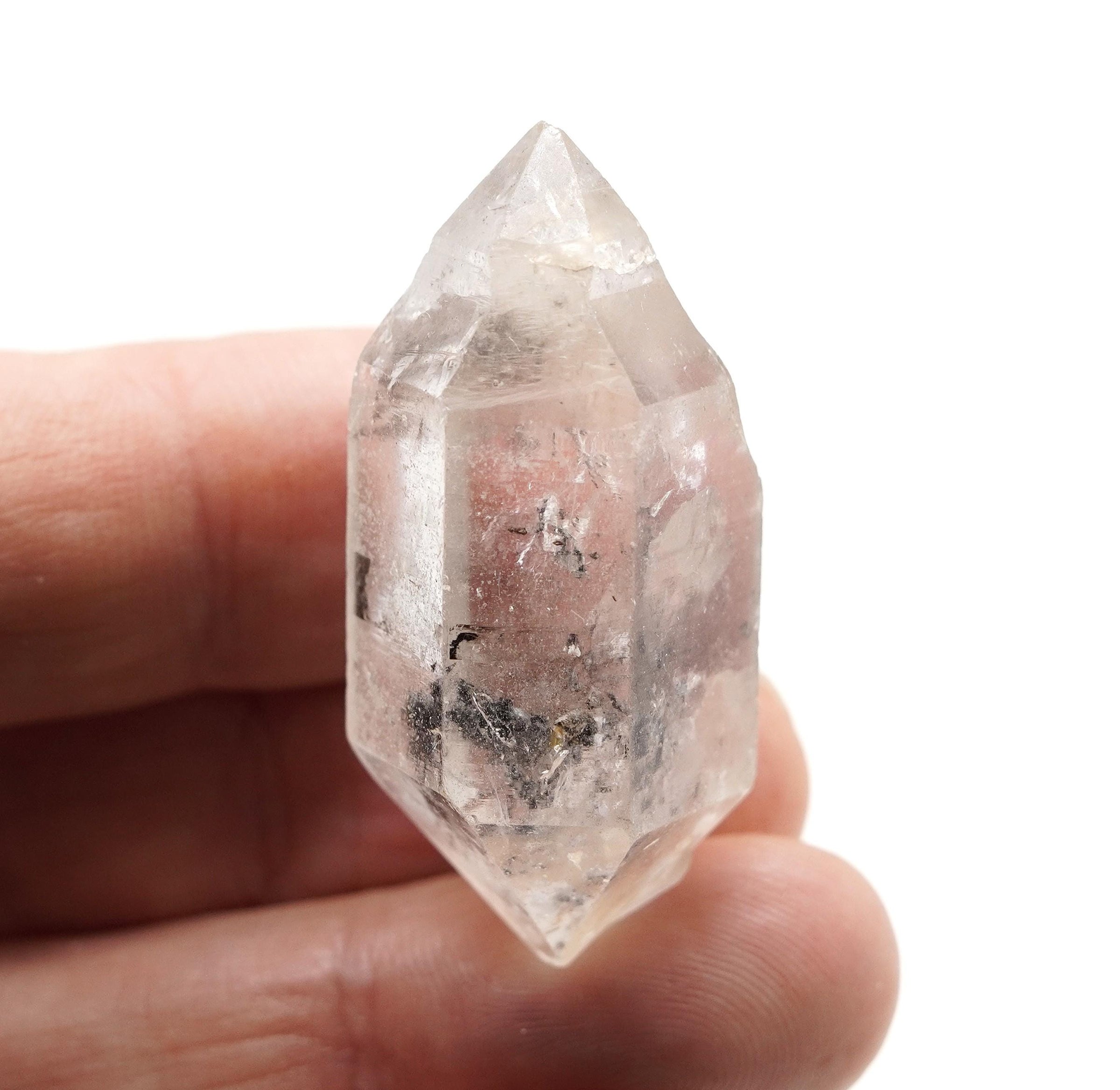 Tibetan DT Generator Rainbow Crystal: Ethically Mined Raw Natural Quartz