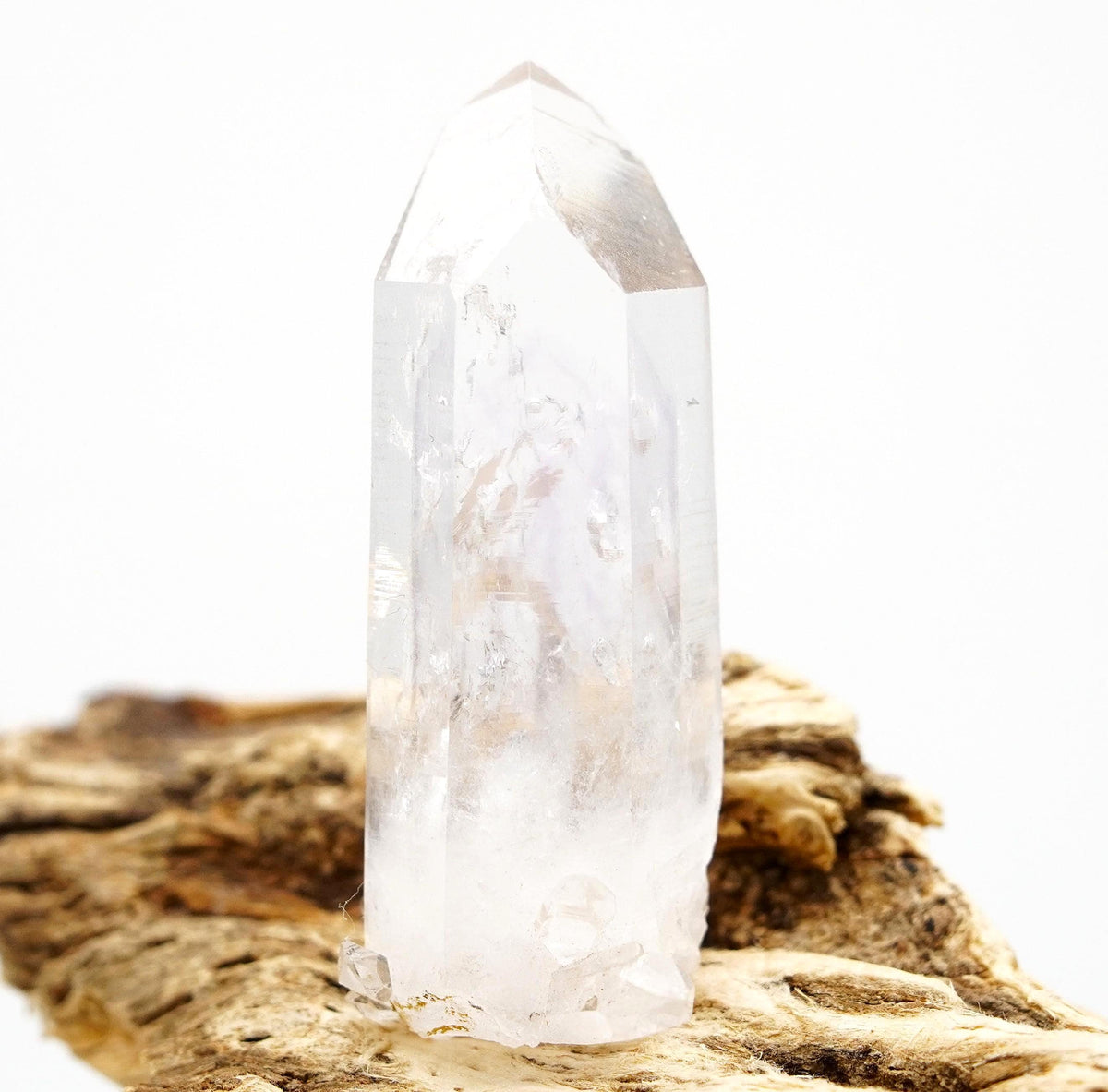 Brandberg Enhydro Transmitter Crystal: Ethically Hand-Mined Raw Quartz