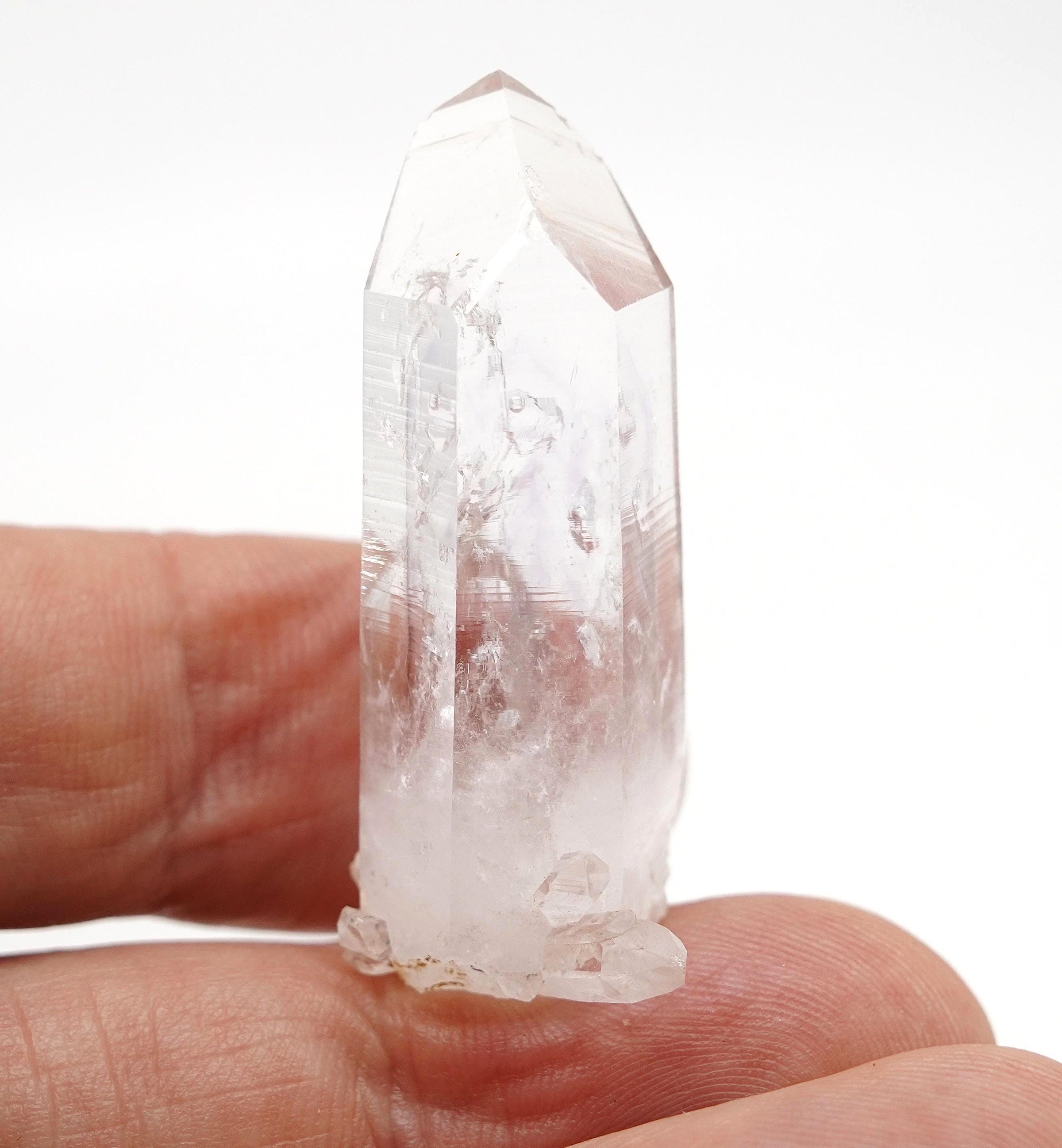 Brandberg Enhydro Transmitter Crystal: Ethically Hand-Mined Raw Quartz