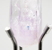 Brandberg Enhydro Rainbow Crystal: Ethically Hand-Mined Raw Quartz