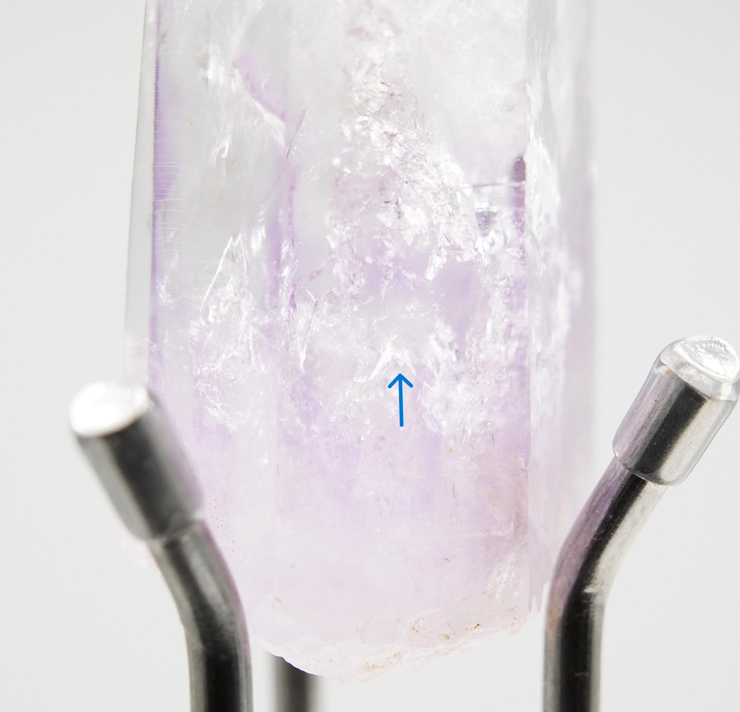 Brandberg Enhydro Rainbow Crystal: Ethically Hand-Mined Raw Quartz