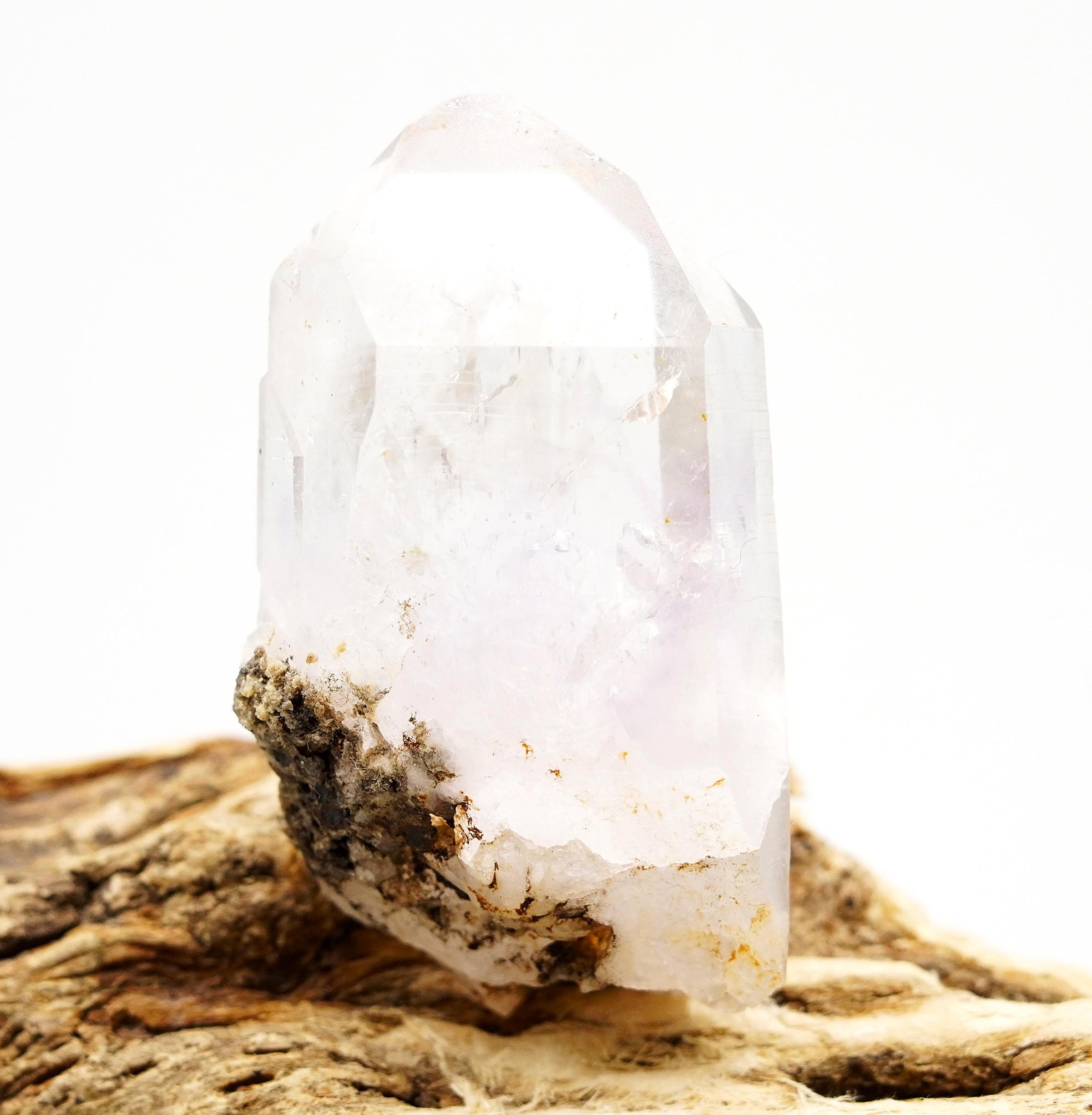 Brandberg Enhydro Quartz: Ethically Hand-Mined Raw Crystal
