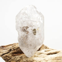 Tibetan DT Generator Black Bubble Enhydro: Ethically Mined Natural Quartz