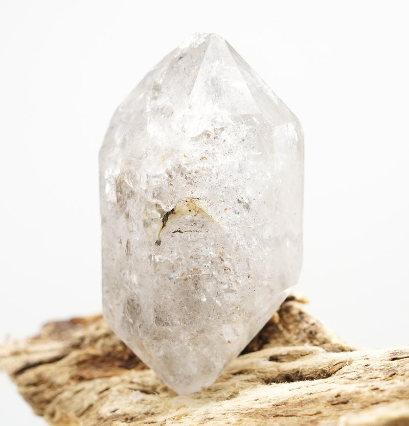 Tibetan DT Generator Black Bubble Enhydro: Ethically Mined Natural Quartz