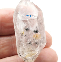 Tibetan DT Black Bubble Enhydro: Ethically Mined Natural Quartz