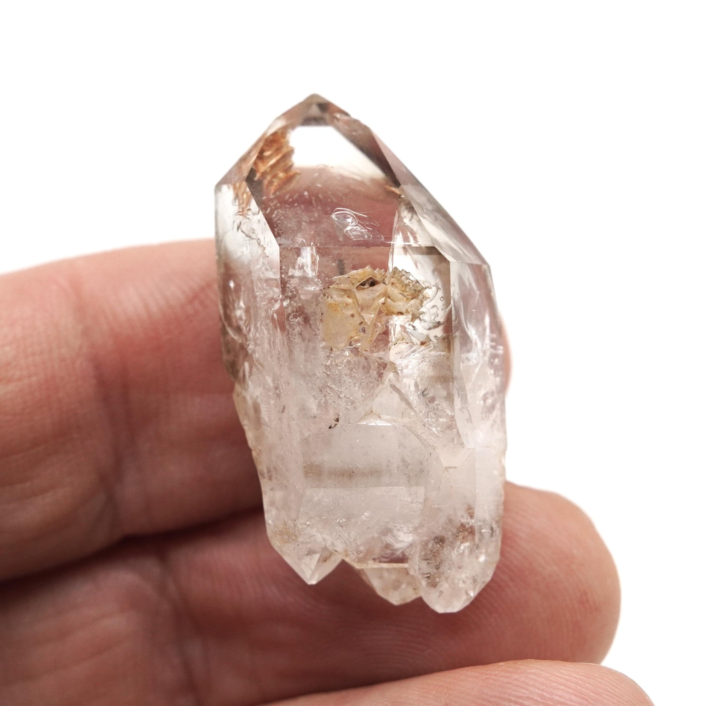 Omapeleki Brandberg Quartz: Hand-Mined Natural Smoky Quartz