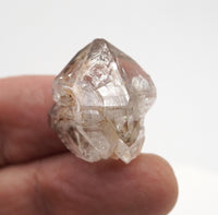 Omapeleki Brandberg Quartz Elestial: Hand-Mined Natural Smoky Quartz