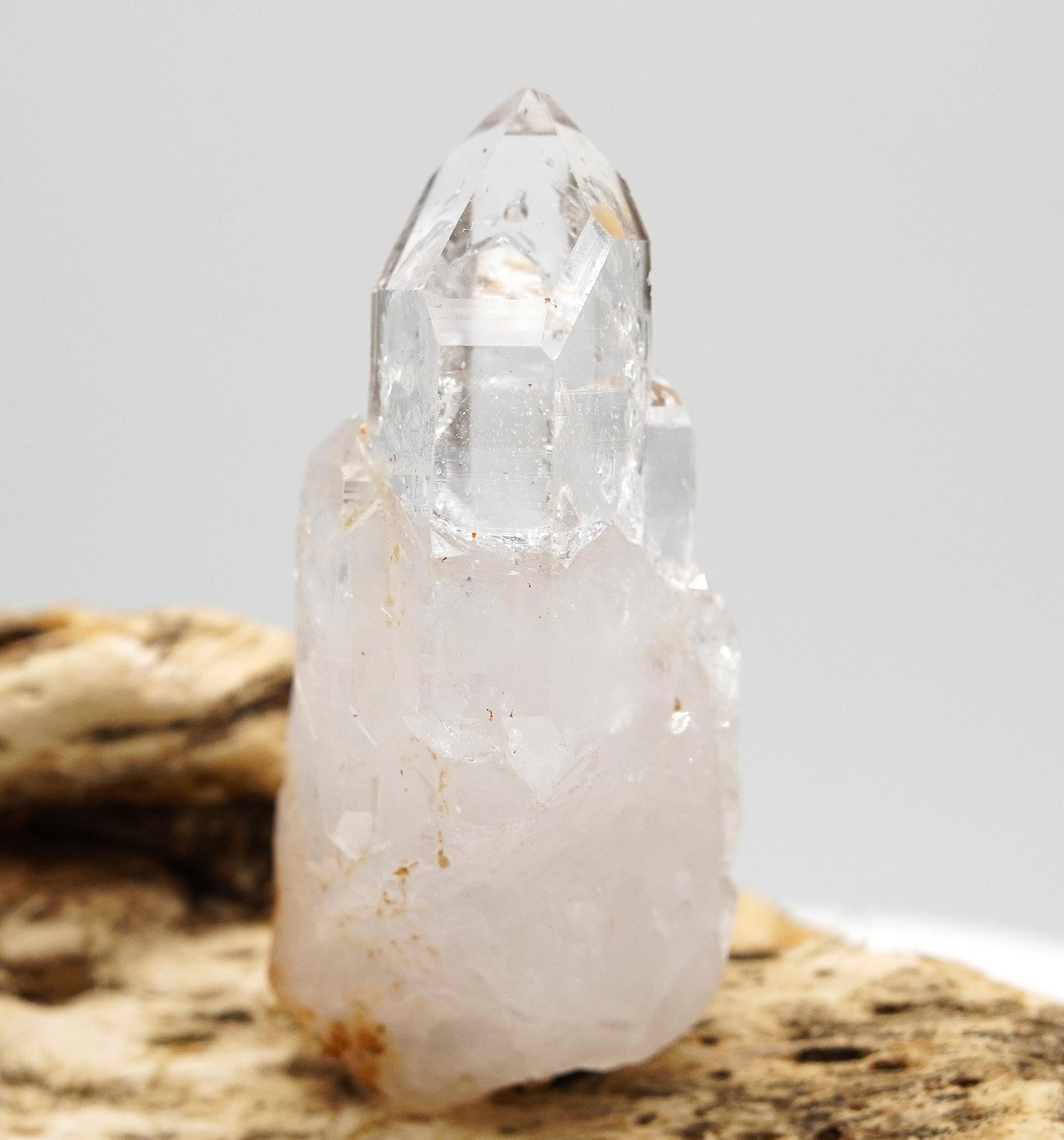 Omapeleki Brandberg Enhydro Isis Crystal: Hand-Mined Natural Quartz