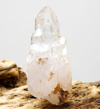 Omapeleki Brandberg Enhydro Isis Crystal: Hand-Mined Natural Quartz