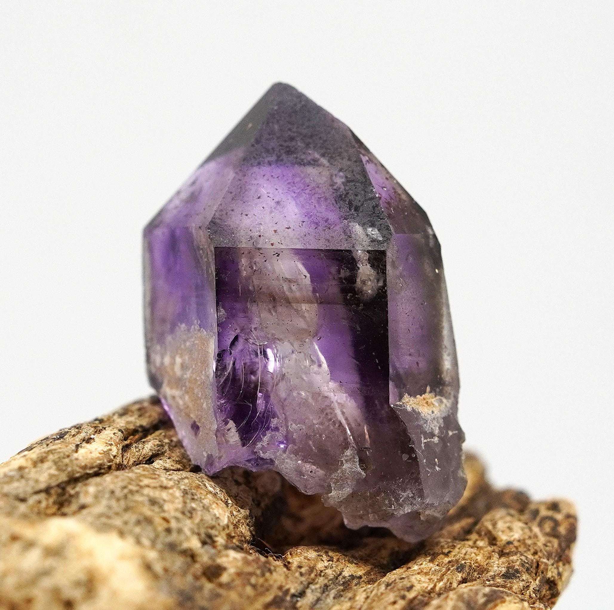 Brandberg Amethyst Phantom: Hand-Mined Raw Crystal