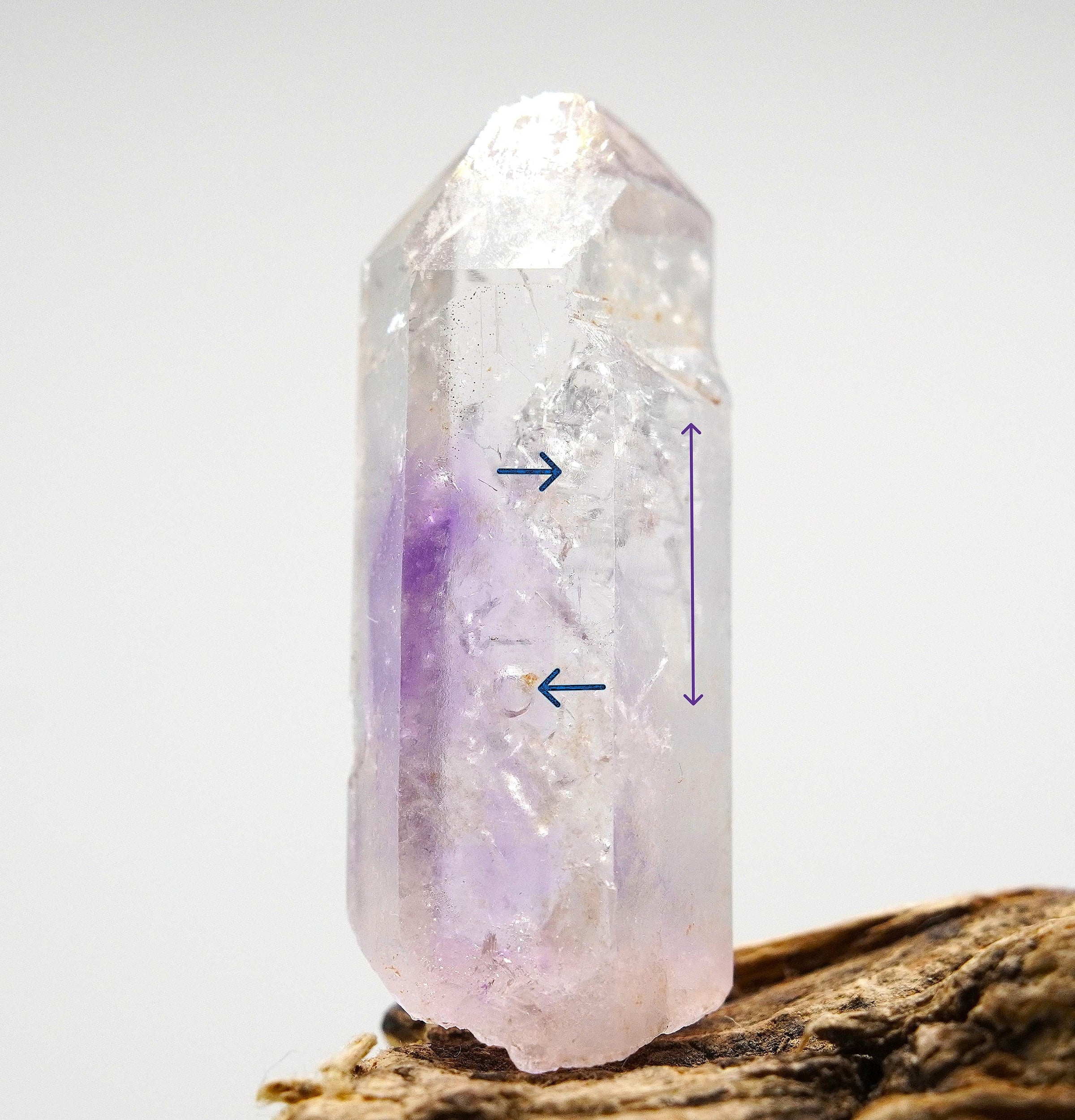 Brandberg Enhydro Quartz: Ethically Hand-Mined Bubble Crystal