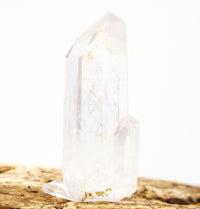 Brandberg Enhydro Transmitter Crystal: Ethically Hand-Mined Raw Quartz