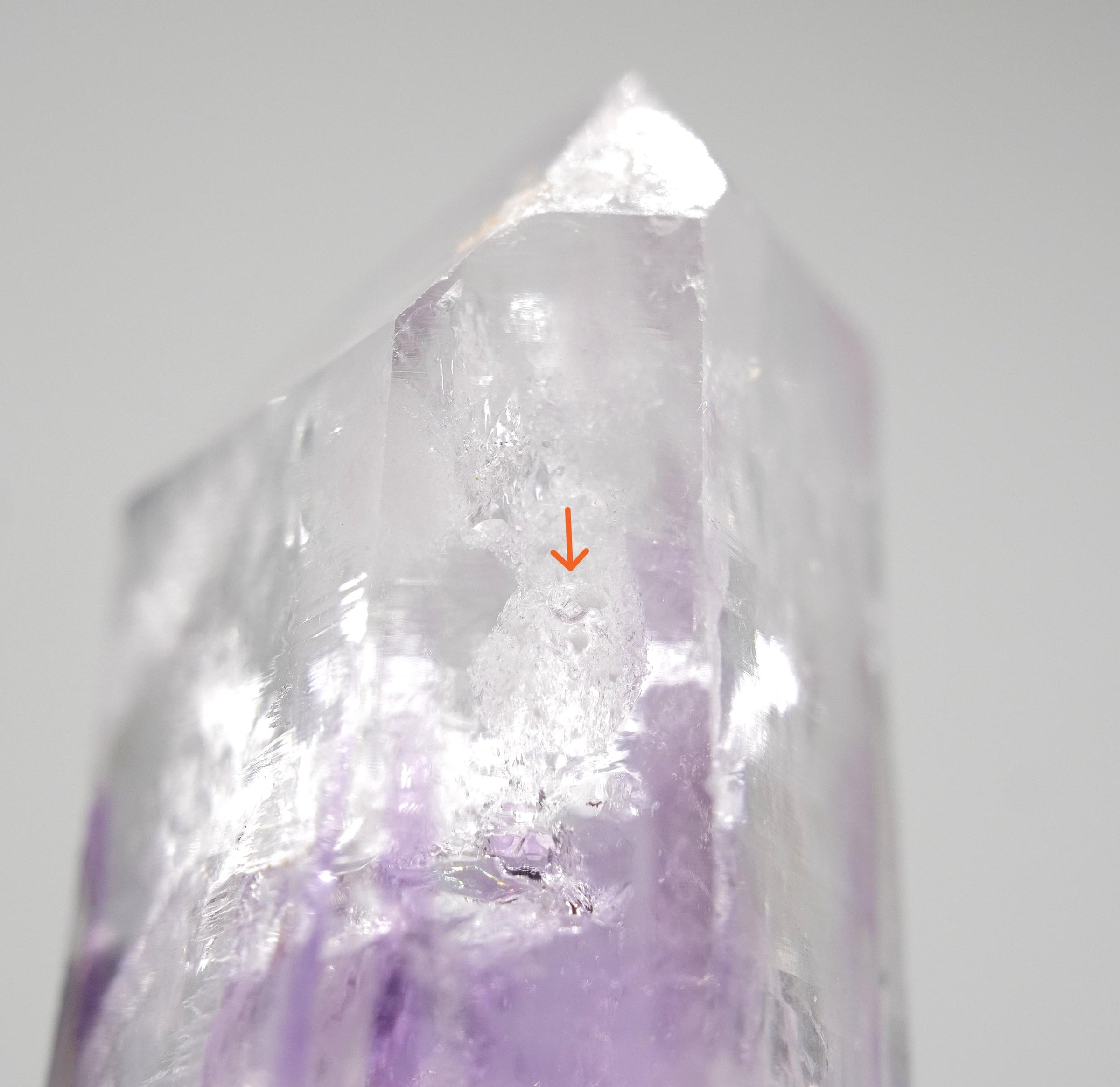 Brandberg Enhydro Rainbow Crystal: Ethically Hand-Mined Raw Quartz