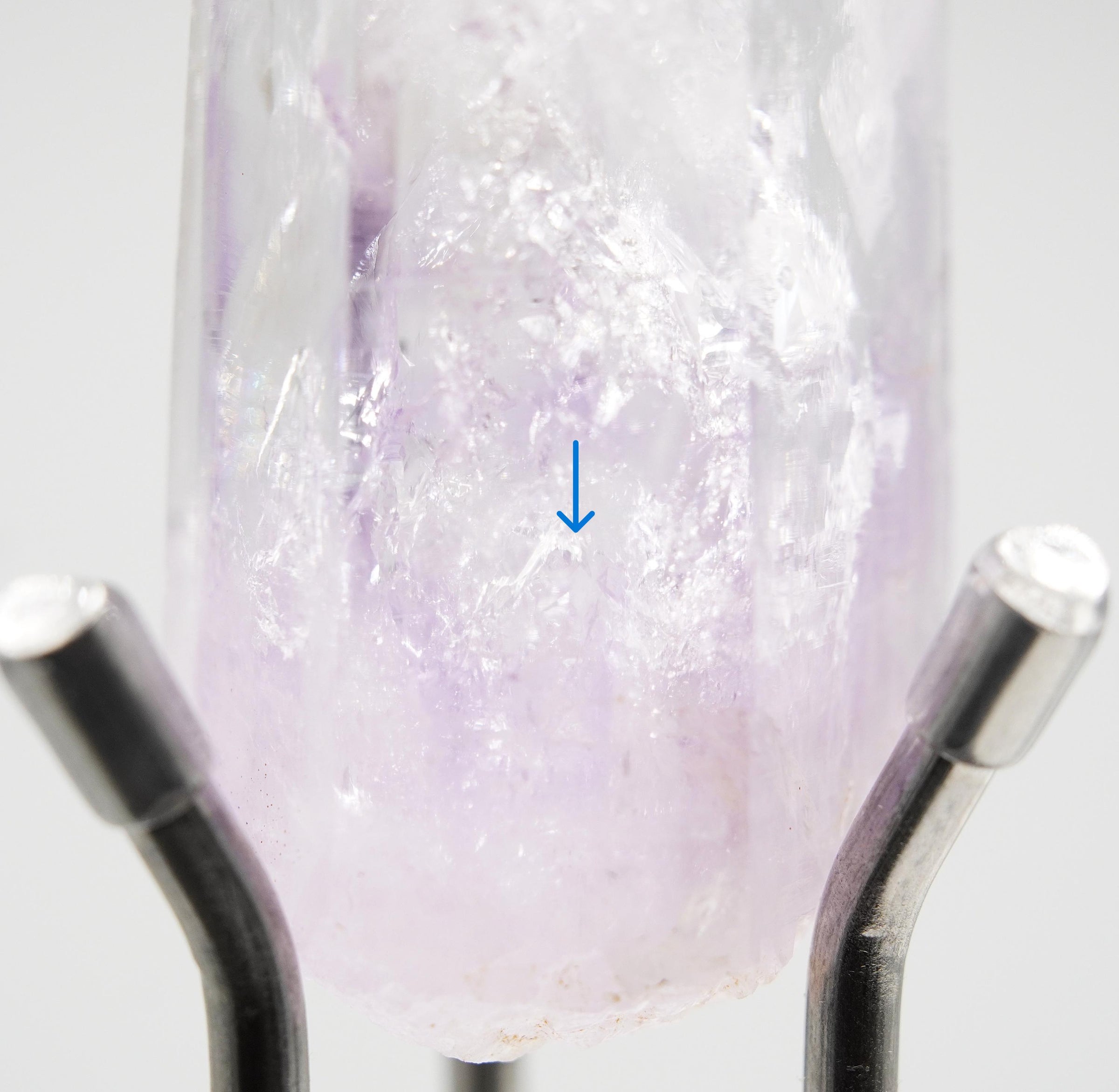 Brandberg Enhydro Rainbow Crystal: Ethically Hand-Mined Raw Quartz
