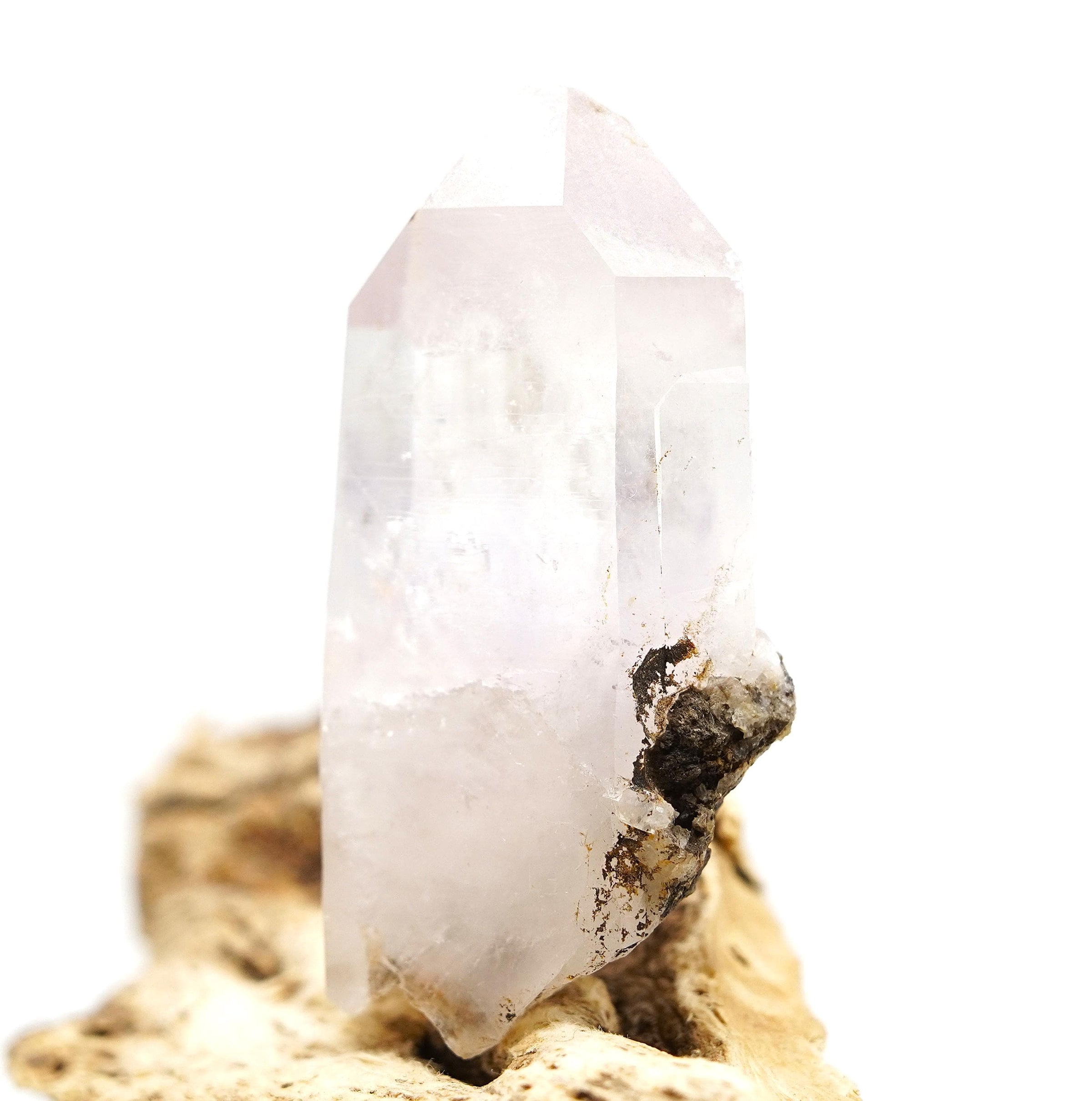 Brandberg Enhydro Quartz: Ethically Hand-Mined Raw Crystal