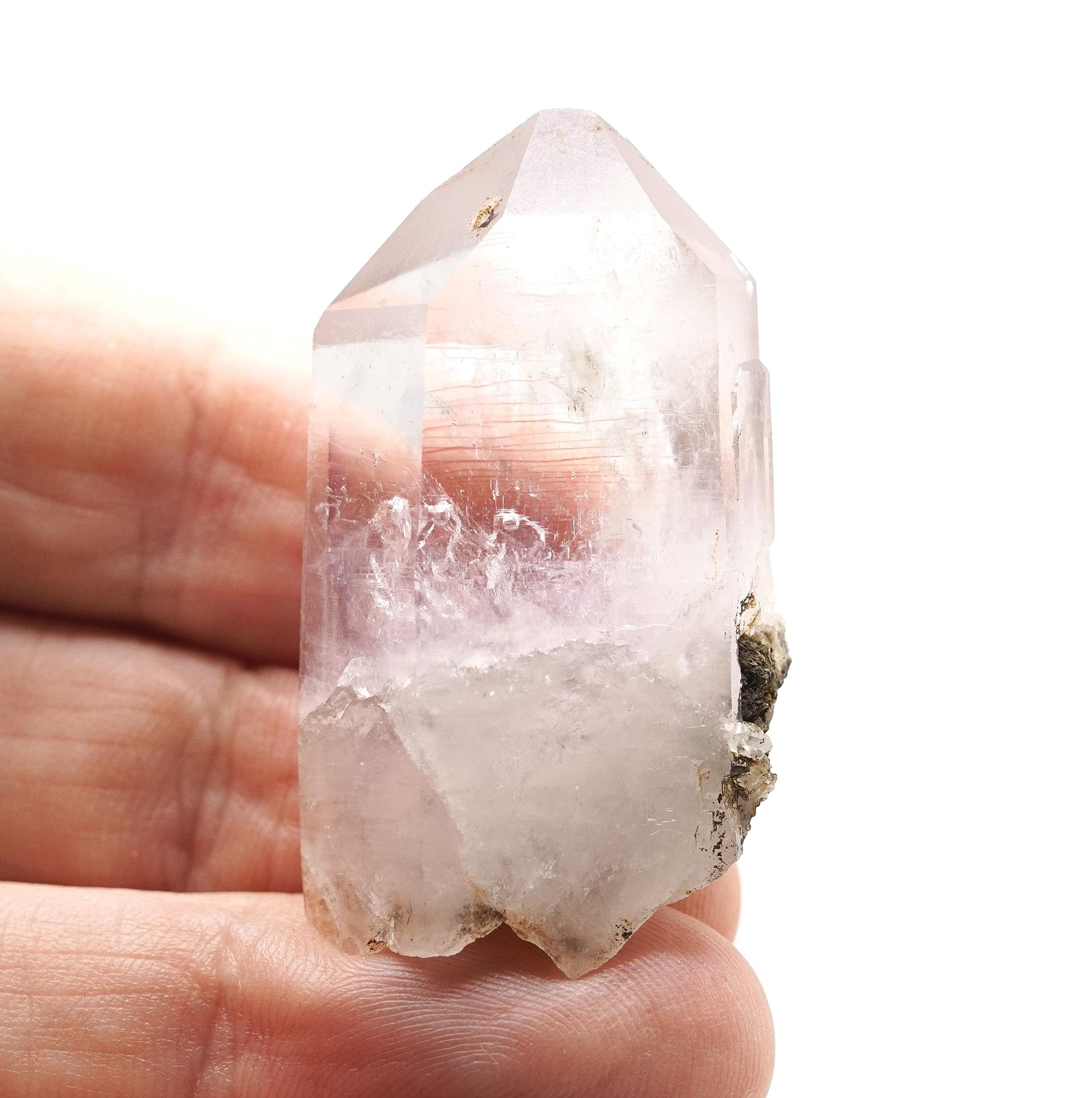Brandberg Enhydro Quartz: Ethically Hand-Mined Raw Crystal
