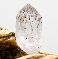 Brandberg Harlequin Crystal: Ethically Hand-Mined Natural Raw Quartz