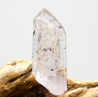 Brandberg Harlequin Quartz with Analcime: Ethically Hand-Mined Natural Raw Crystal
