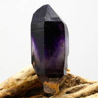 Brandberg Amethyst Phantom Sceptre: Hand-Mined Raw Quartz Crystal