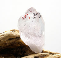 Brandberg Harlequin Crystal: Ethically Hand-Mined Natural Raw Quartz