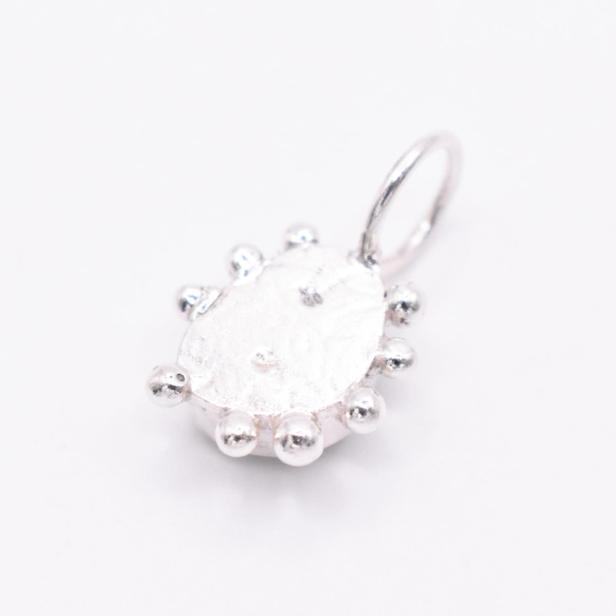 Natural Watermelon Tourmaline Silver Pendant: Unique Handmade Natural Gemstone Jewellery
