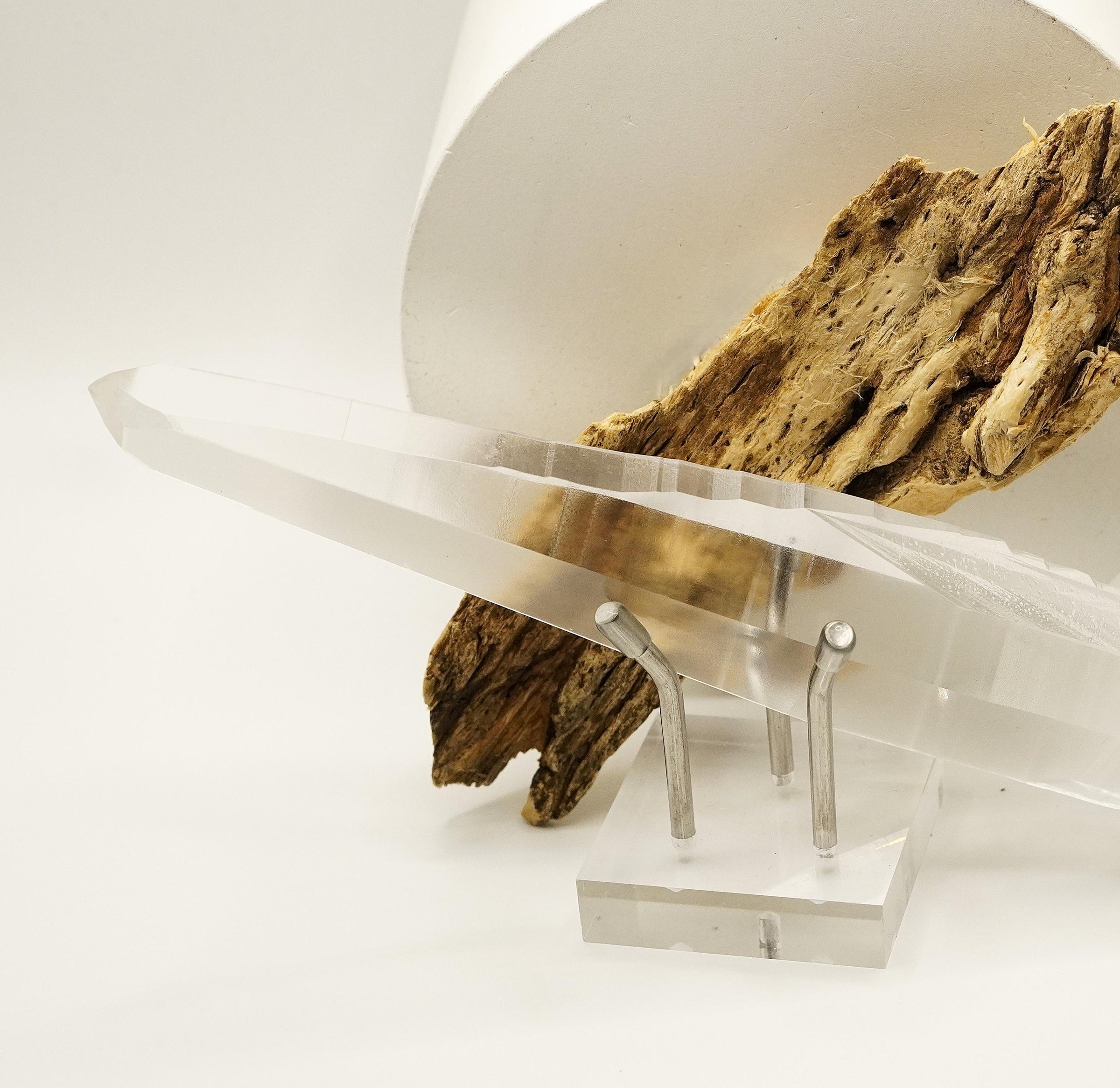 Lemurian Laser Crystal: Ethically Hand-Mined Natural Quartz