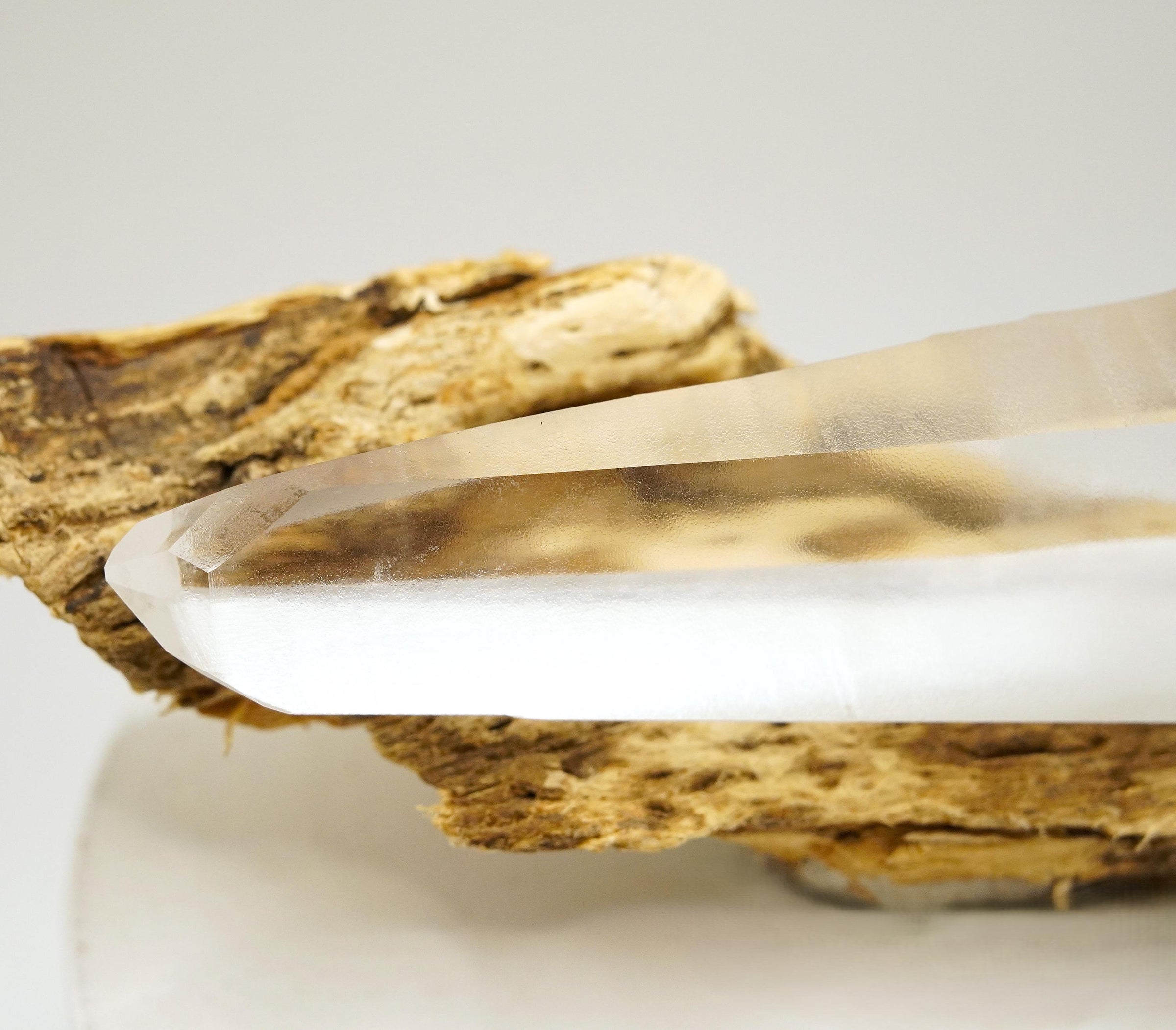 Lemurian Laser Crystal: Ethically Hand-Mined Natural Quartz